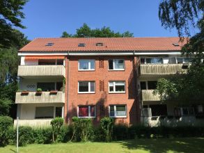 St. Jürgen - 2-Zi-EG-Wohnung mit großem
Süd-West-Balkon